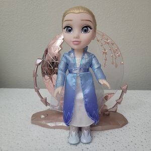 Disney Ice Princess Doll with Blue and White Dress
